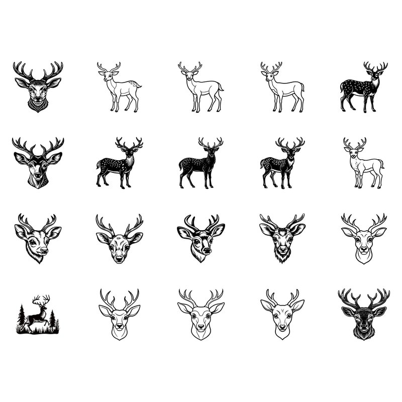 Deer Design 1