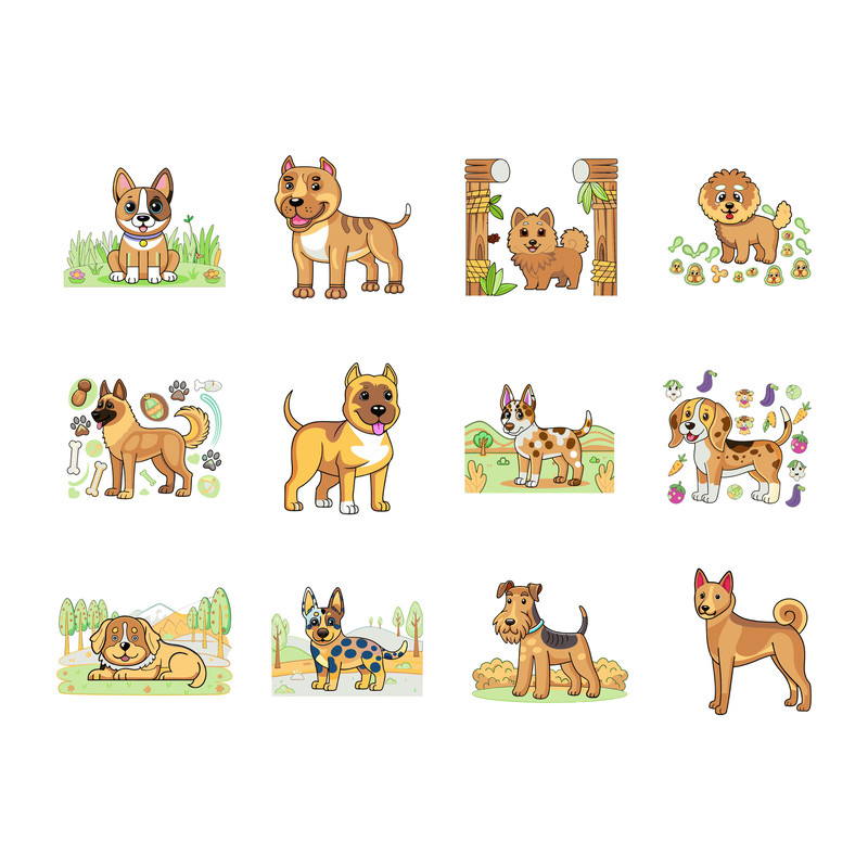 Cut Dog Svg Bundle 0