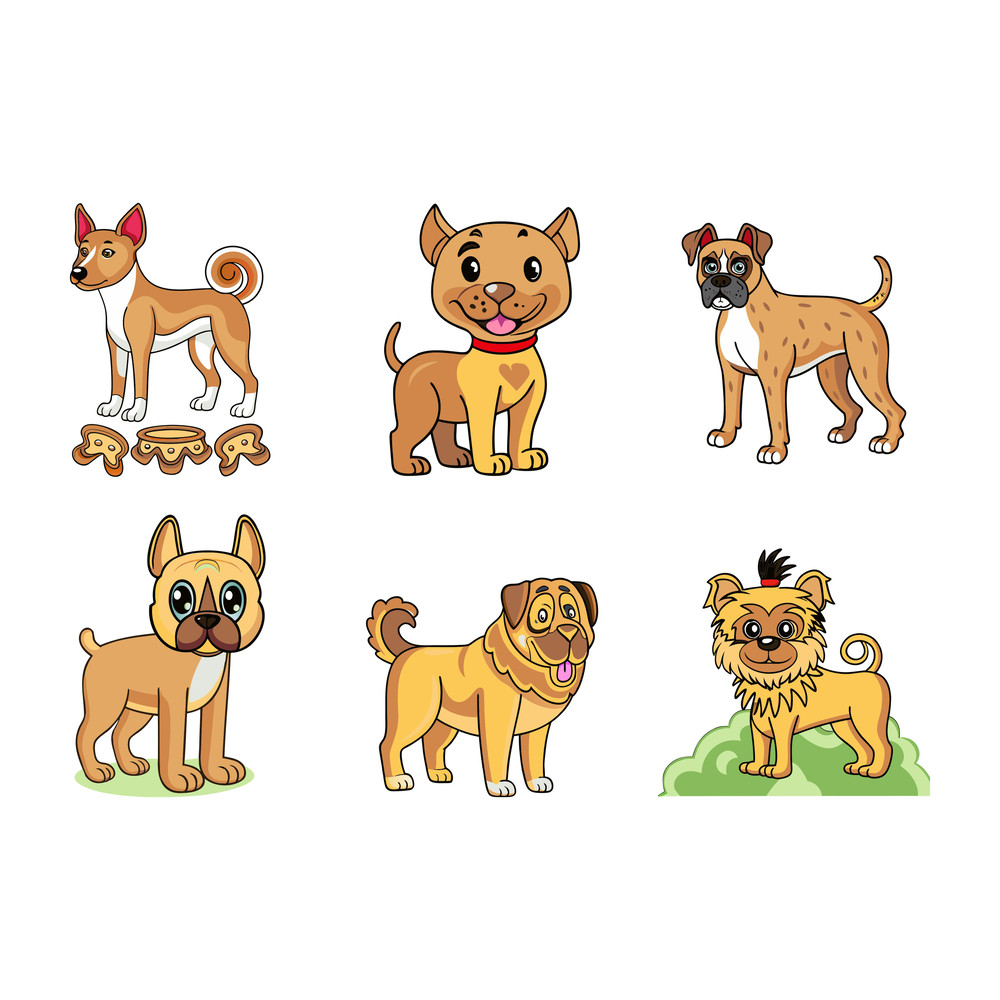 Cut Dog Svg Bundle 1