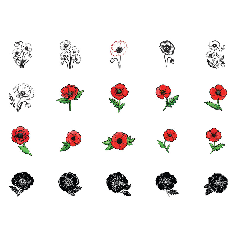 Poppy Svg Bundle 0