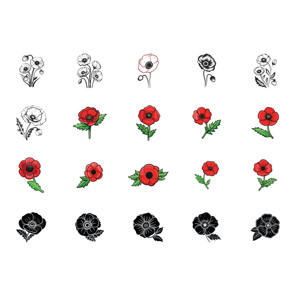 Poppy Svg Bundle 1