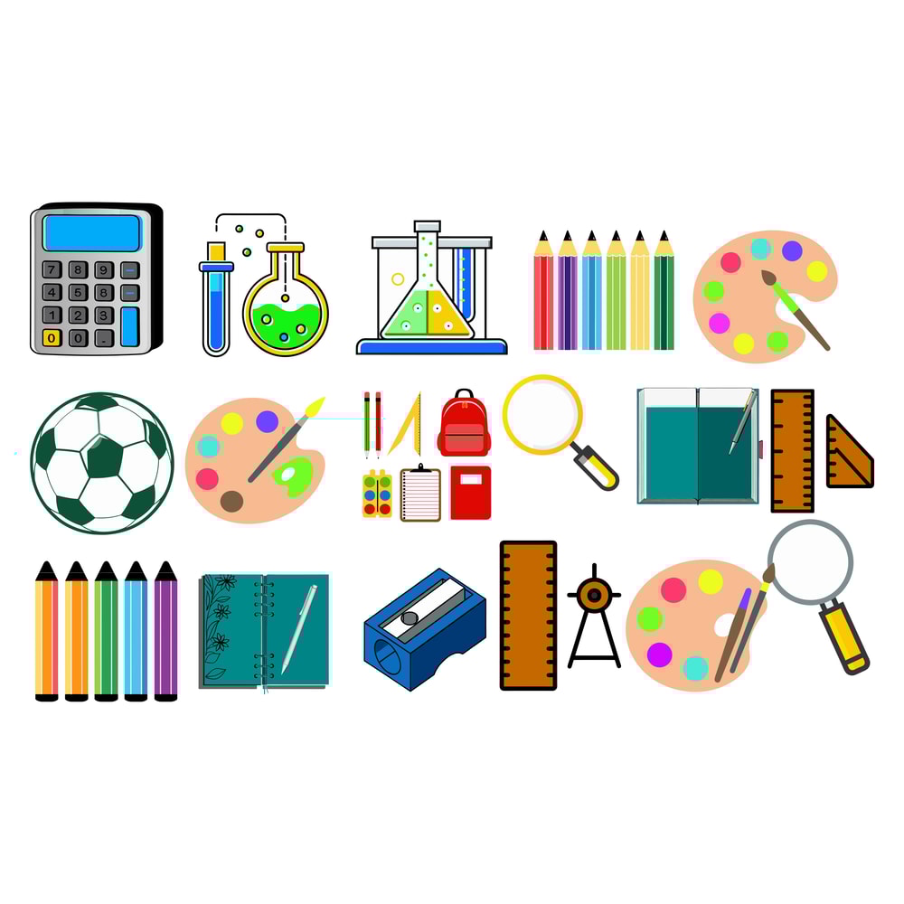 School Supplies SVG Bundle 1