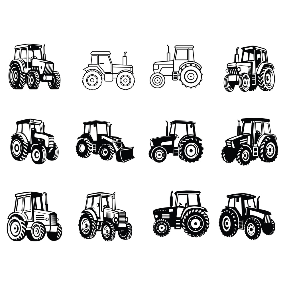 Tractor SVG Bundle 0