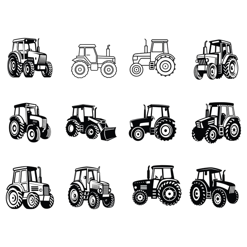 Tractor SVG Bundle 0
