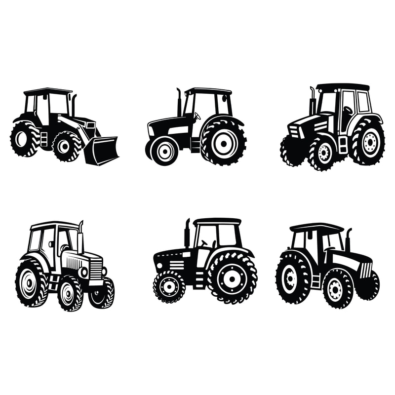 Tractor SVG Bundle 1