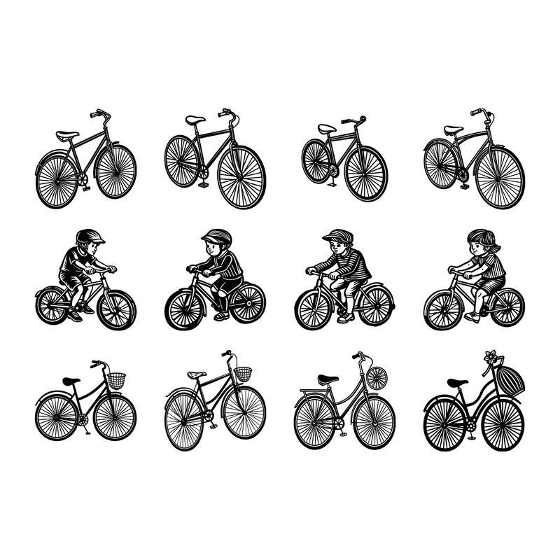 Bike Svg Bundle 1