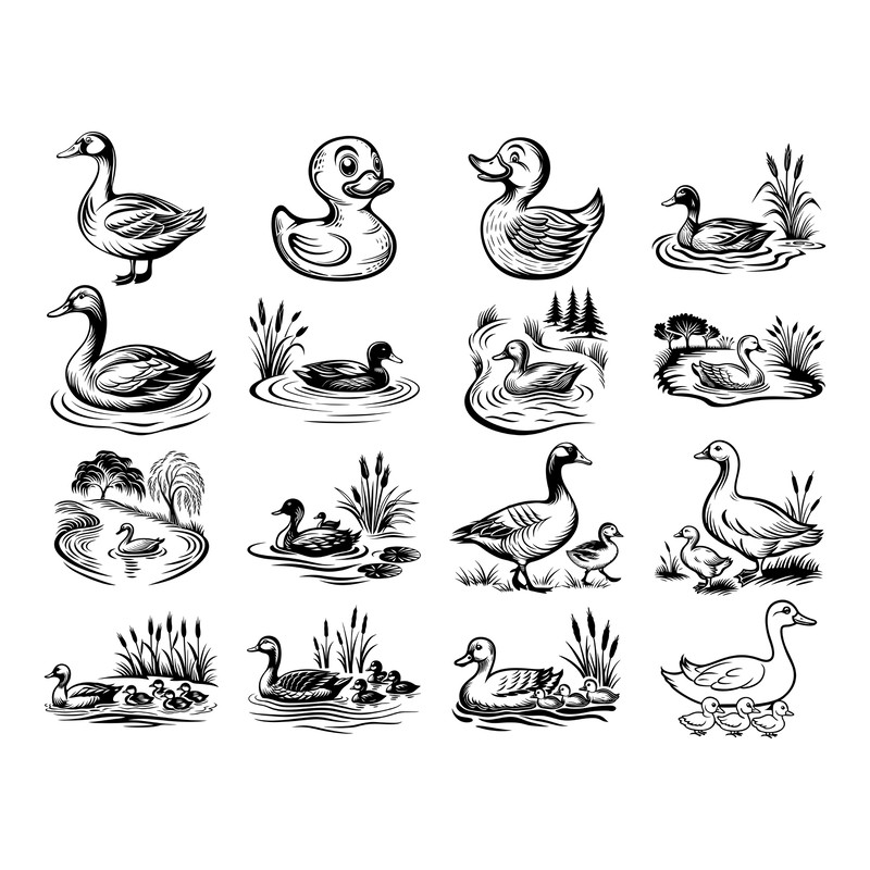 Duck Svg Bundle 0