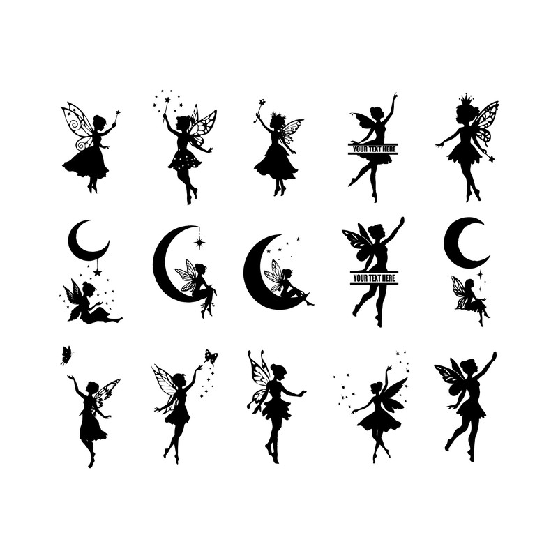 Fairy Svg Bundle 1