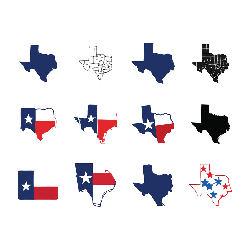 Texas SVG Bundle 0