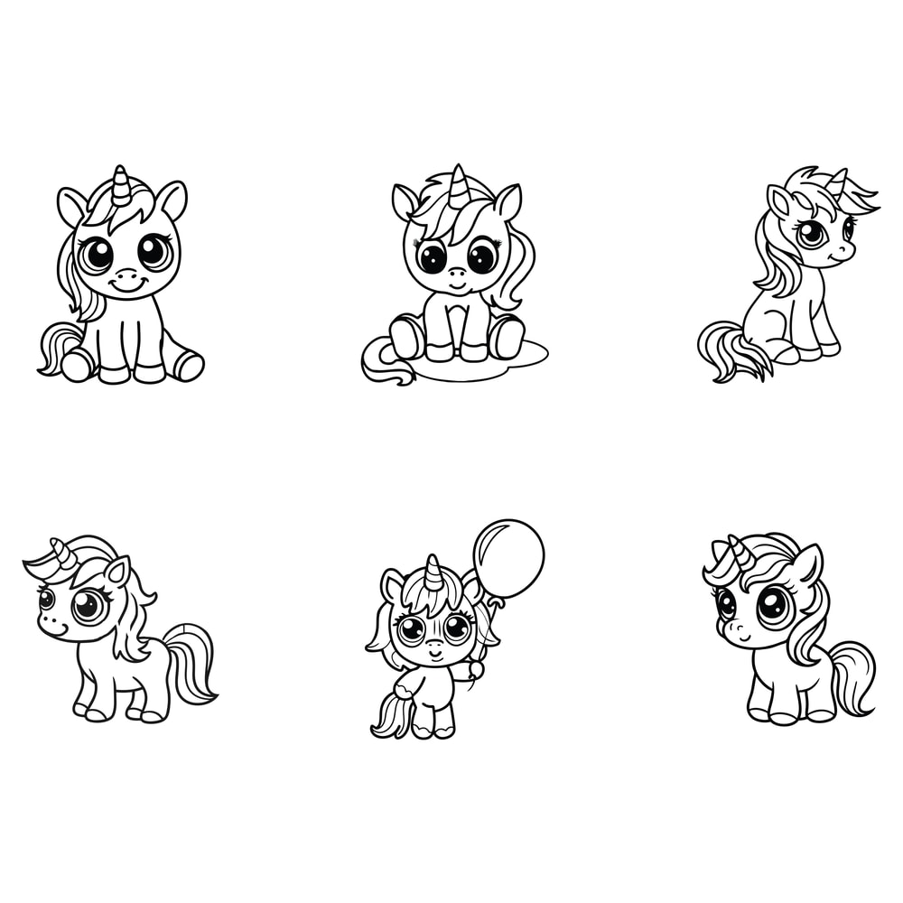 Unicorn Svg Bundle 1