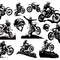 Motocross Rider SVG Bundle 0