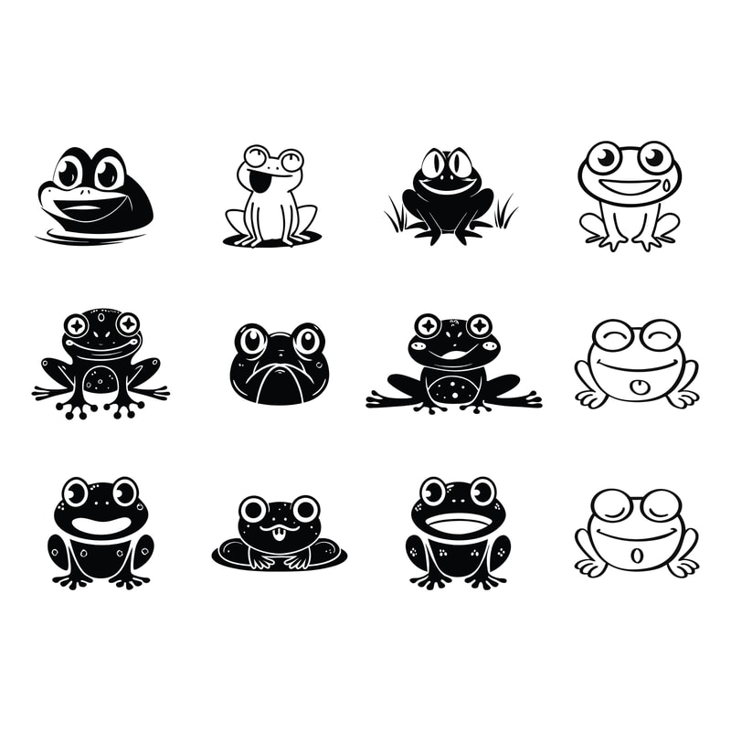 Frog SVG Bundle 0