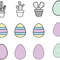 Pastel Easter Eggs Svg Bundle 0