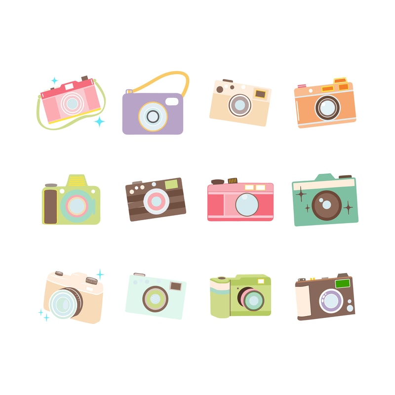 Cameras Clipart Bundle 0