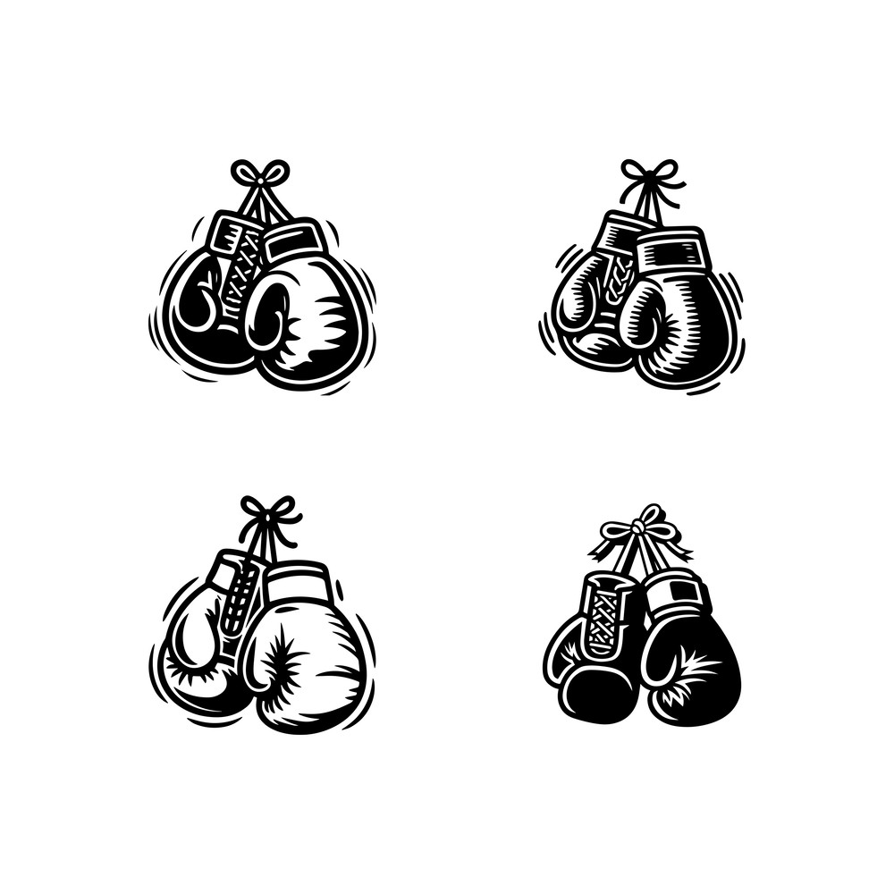 Boxing Gloves Svg Bundle 1
