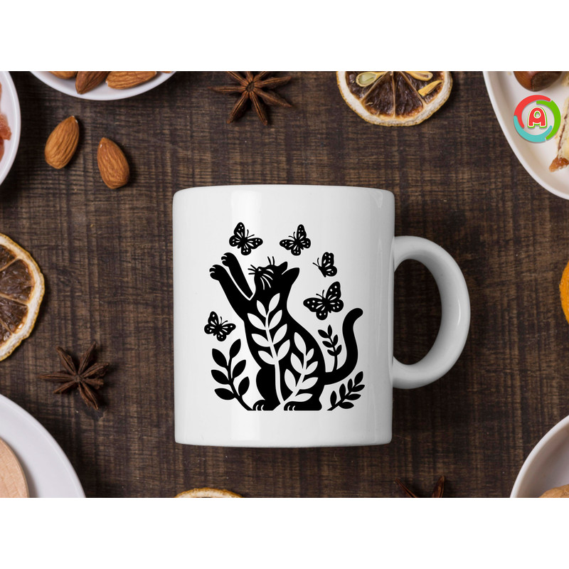 Floral Cat SVG Bundle 1