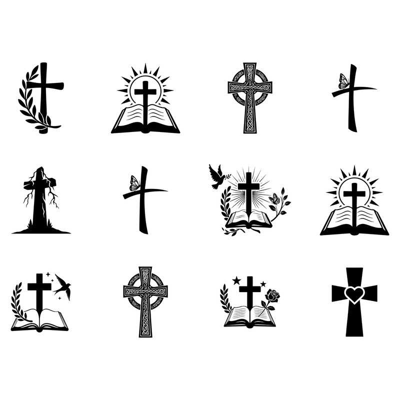 Elegant Christian Cross Svg Bundle 1