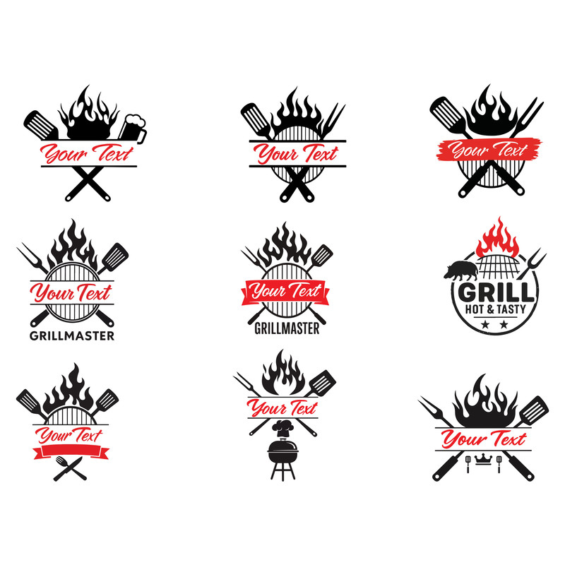 American Barbecue Grill Grilling Bbq Svg Bundle 0