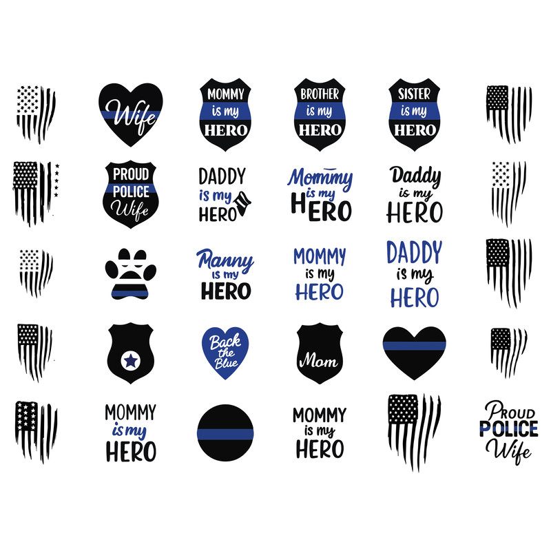 Police Firefighter Thin Blue Red Line 0