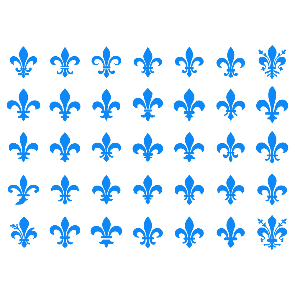 Fleur De Lis Svg Bundle 1