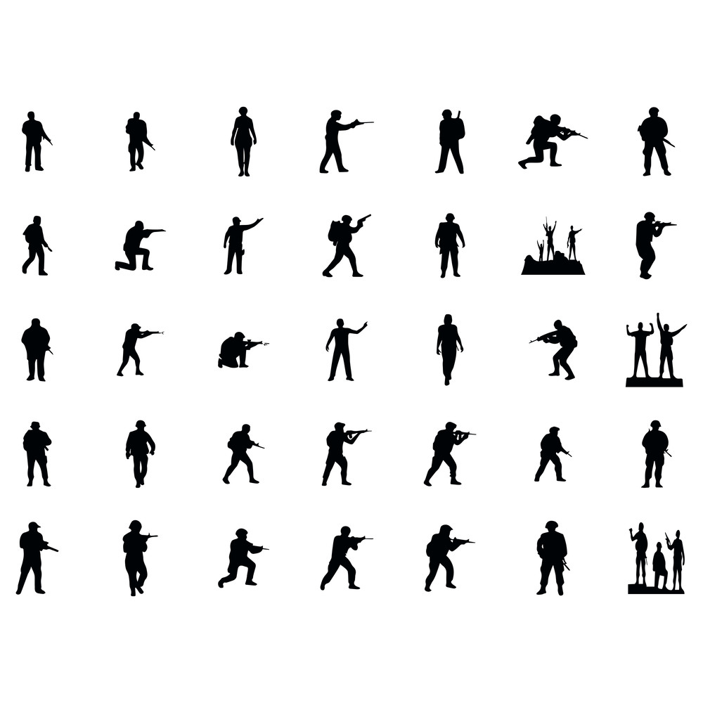 Soldier Svg Bundle 0