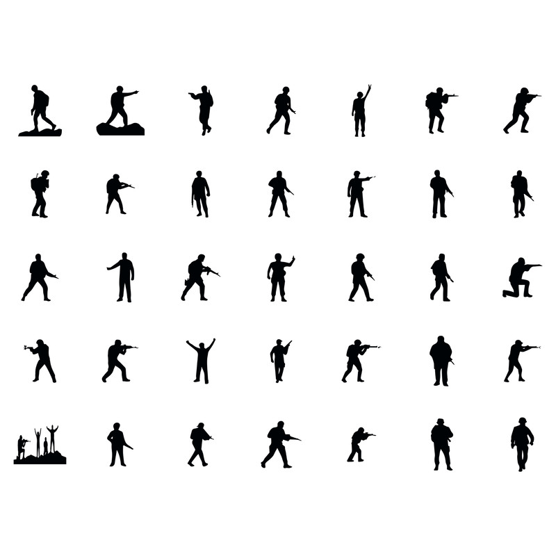 Soldier Svg Bundle 1