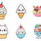 Kawaii Cute Ice Cream SVG Bundle 1