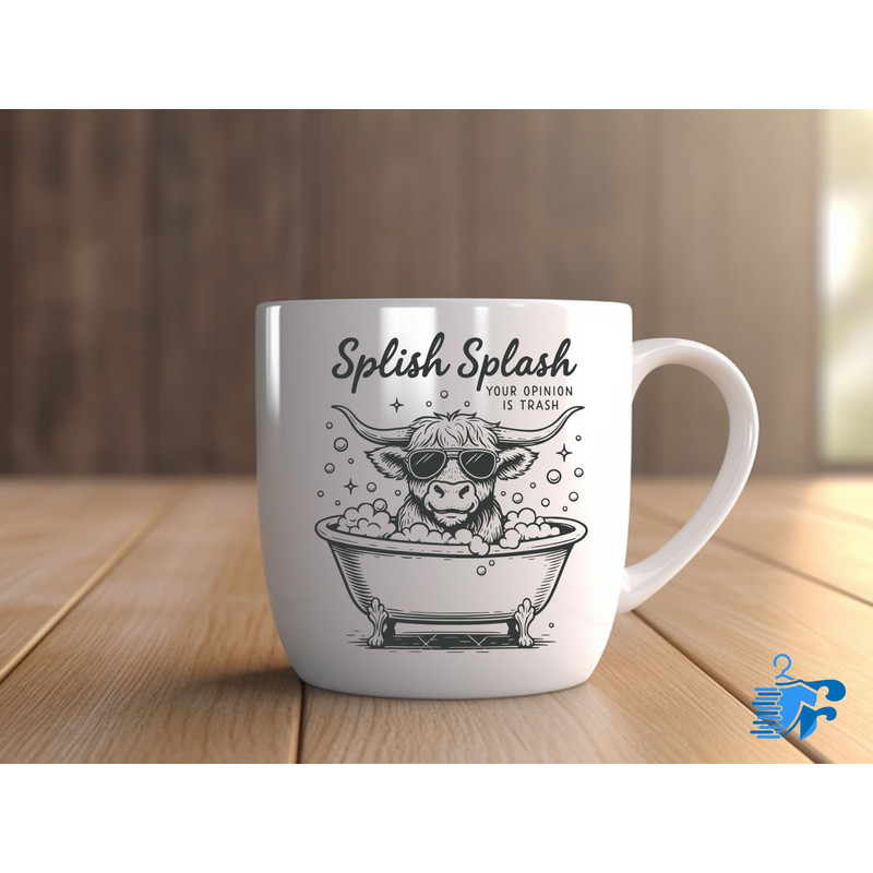 Splish Splash Your Opinion Is Trash Design 0