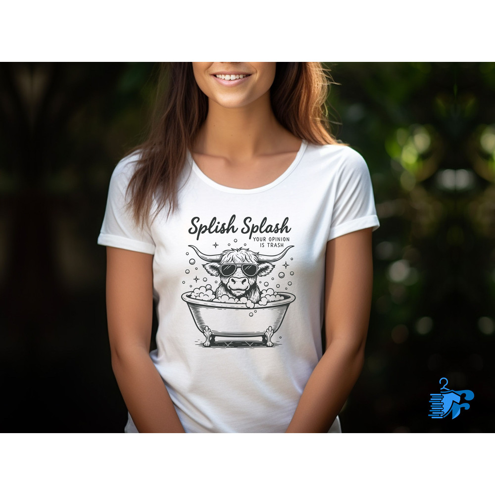 Splish Splash Your Opinion Is Trash Design 2