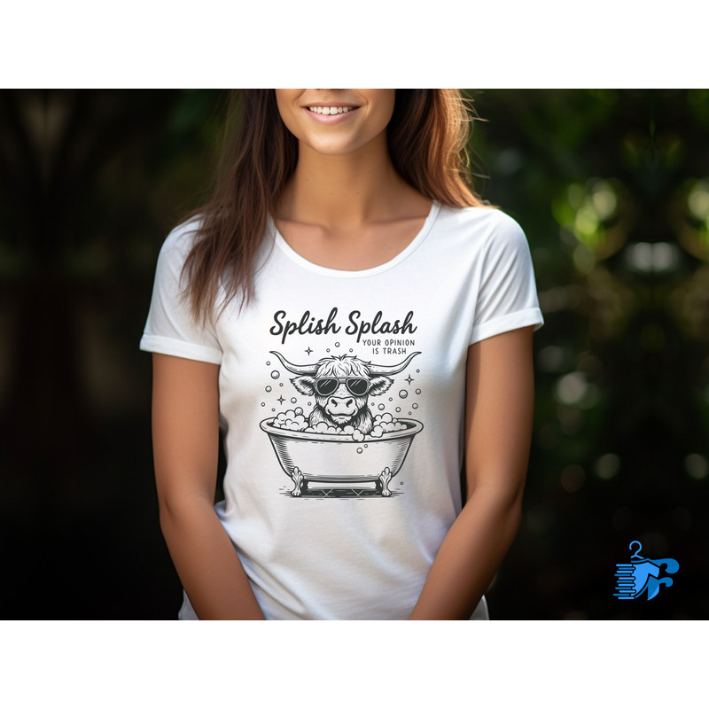 Splish Splash Your Opinion Is Trash Design 2