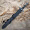 Handmade Damascus Steel Sword With Leather Sheath Elegant Gift For Him Birthday Anniversary Speci 3