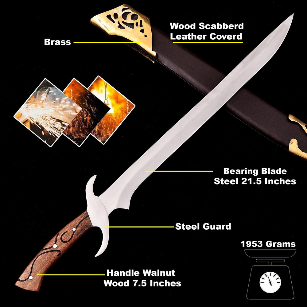 Custom Handmade Full Tang Lord Of The Rings 4