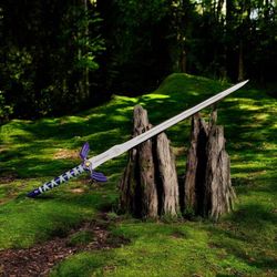 hand forged viking master sword - link's sword replica - handmade medieval collectible - perfect anniversary & birthday