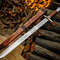 Hand Forged Custom Viking Sword  Medieval Norse Sword With Custom Scabbard  Cosplay Collectible  Ch 5