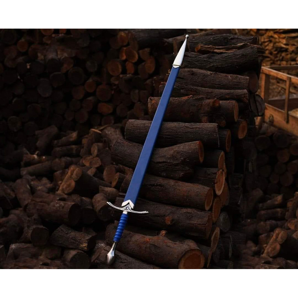 Custom HandForged Stainless Steel Medieval Replica Movie Sword Of Strider With Scabbard 0