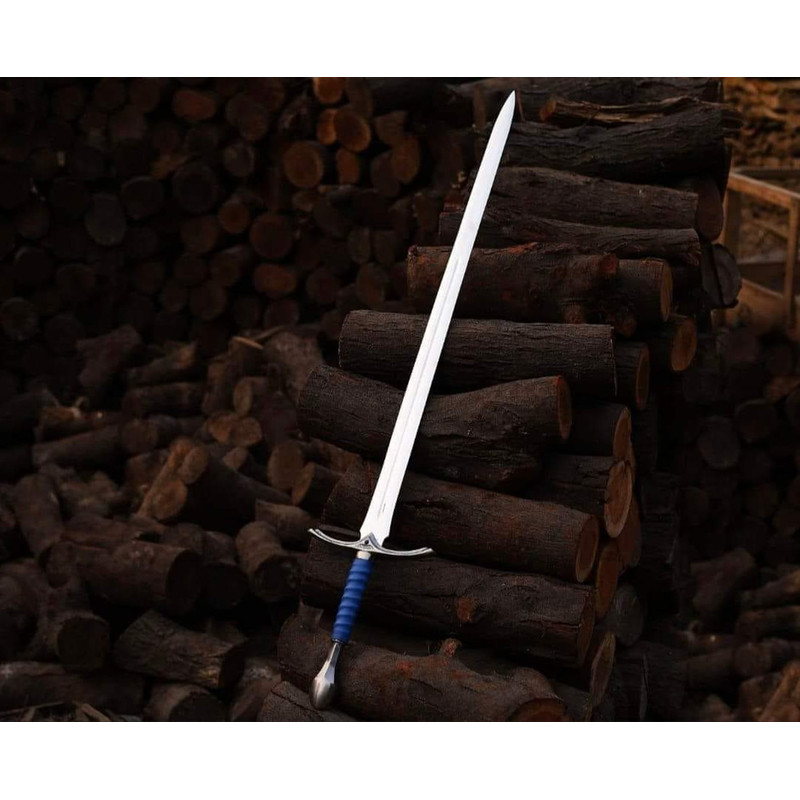 Custom HandForged Stainless Steel Medieval Replica Movie Sword Of Strider With Scabbard 4