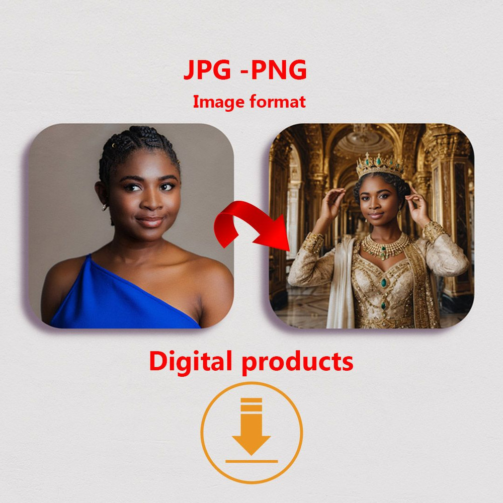 Custom Royal Queen Portrait From Photo Renaissance Portrait Digital Product 0