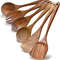 Wooden Spoons For Cooking 6 Pices Set 0