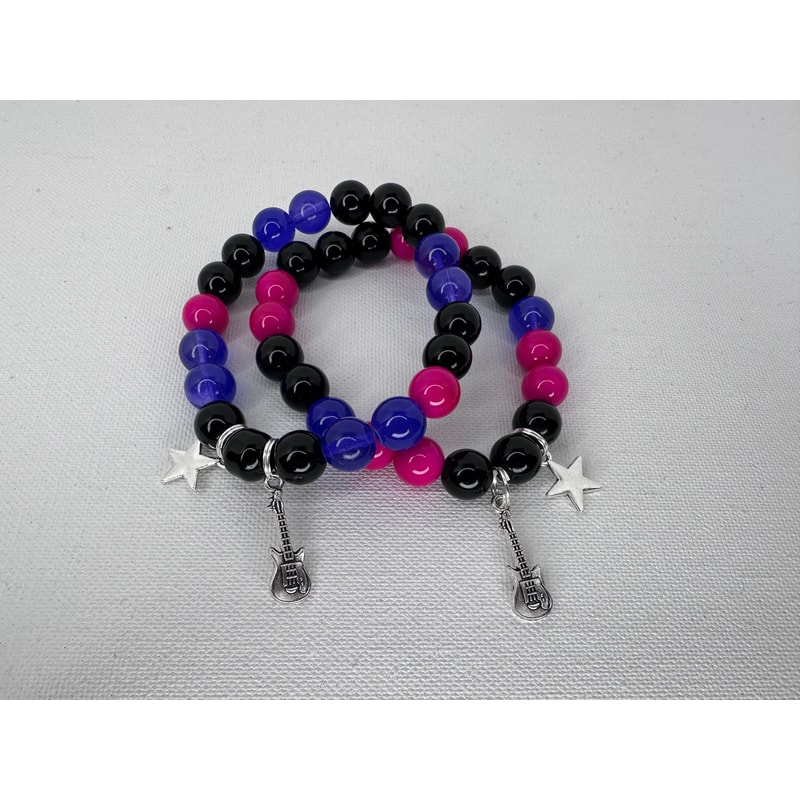 TV Girl Inspired Beaded Bracelet Set 0