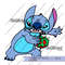 Stitch With Poisoned Apple SVG PNG JPG Digital Download 0