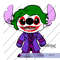 Stitch As The Joker SVG PNG JPG Digital Download 0