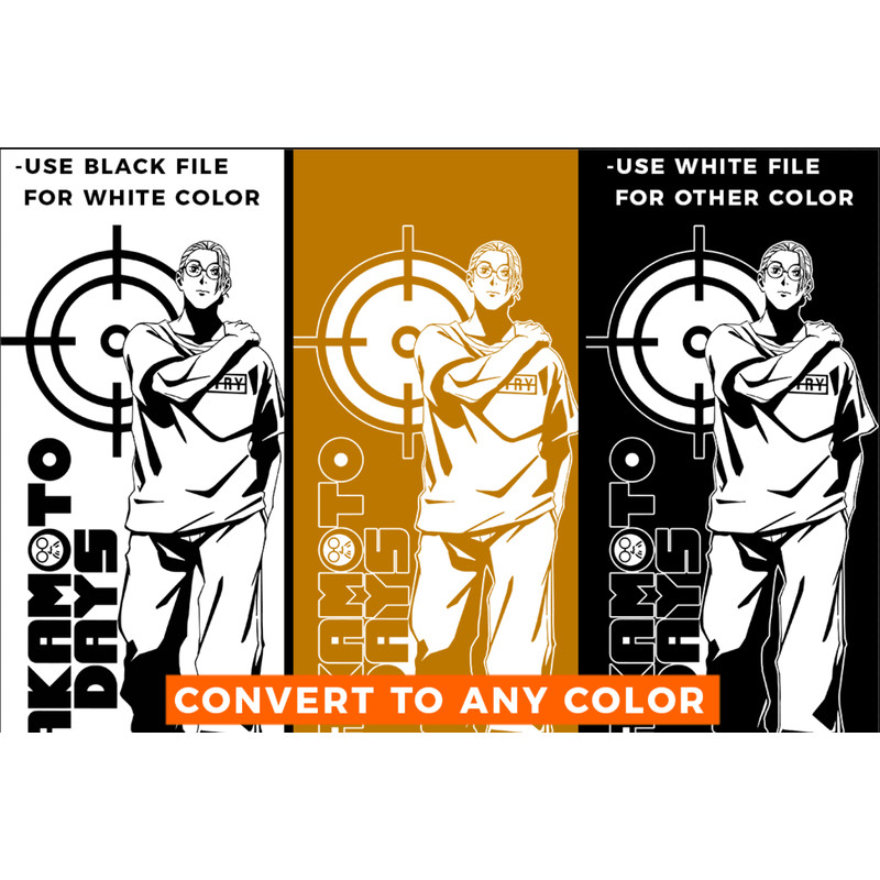 Sakamoto Days Taro Sakamoto 2 SVG 2