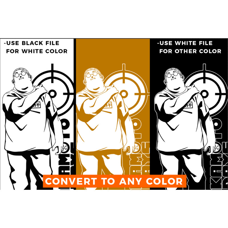 Sakamoto Days Taro Sakamoto 3 SVG 2