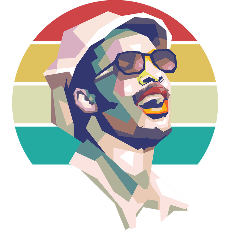 Stivie Wonder In Wpap Retro 0