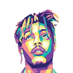 juice wrld triangle purple - legends wpap3