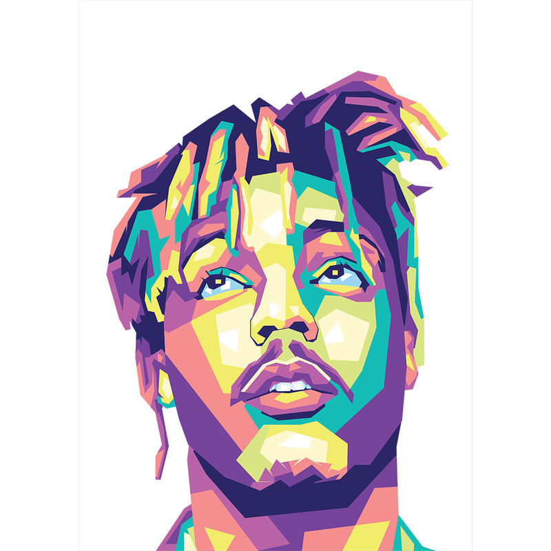 Juice Wrld Triangle Purple Legends Wpap3 0