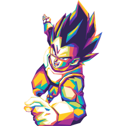 vegeta - premium png sublimation file