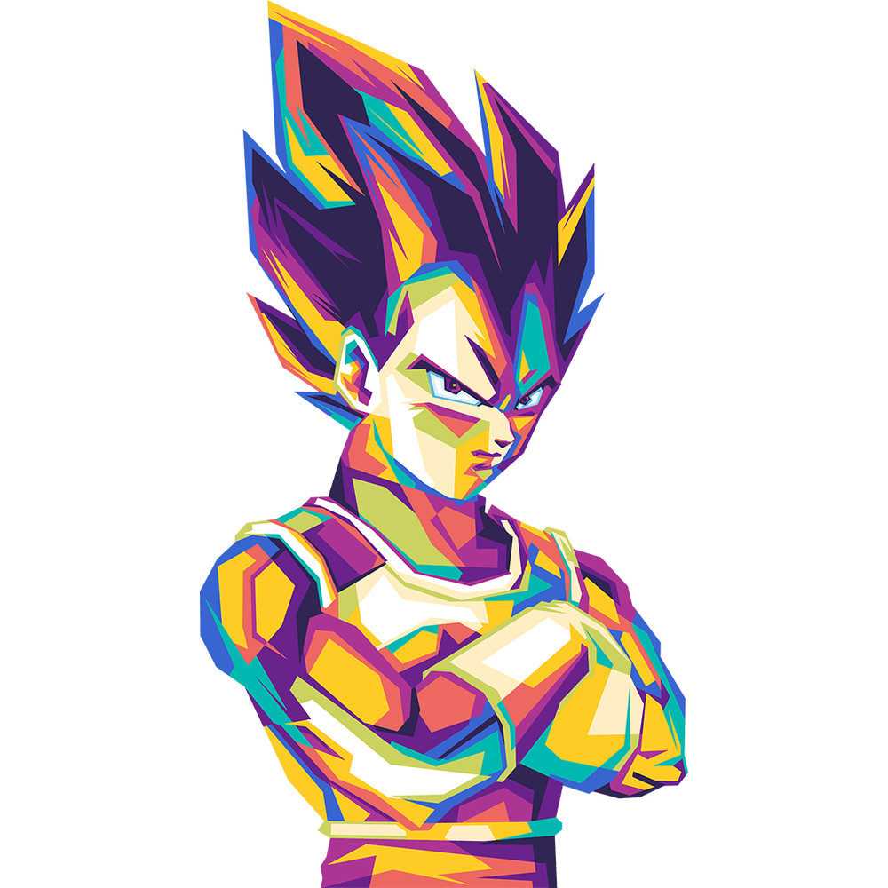 Vegeta1 Premium PNG Sublimation File 0