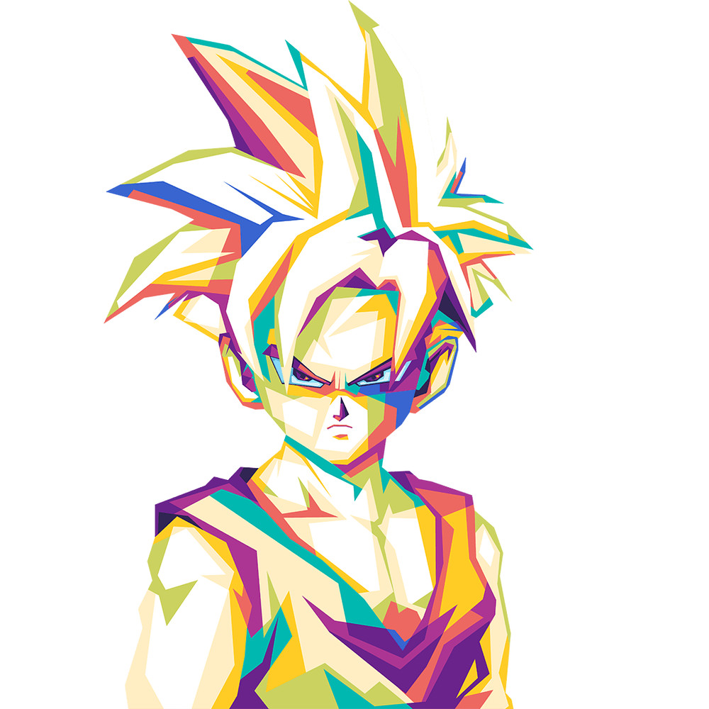 Gohan Dragonball1 Premium PNG Sublimation File 0