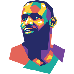 lebron james - wearing jack harlow png sublimation design